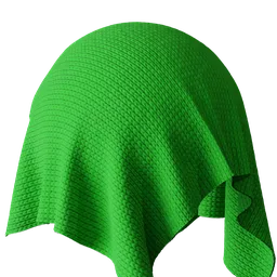 Green wool
