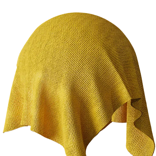 Yellow Corduroy Fabric