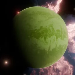 Animated Gas Giant