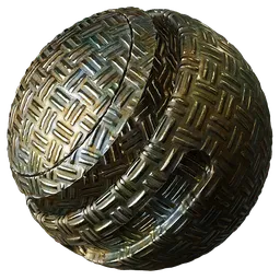 Metal Tread Plate Rusty