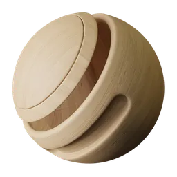 Raw European Oak Wood