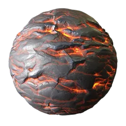 Stylized Lava Rock