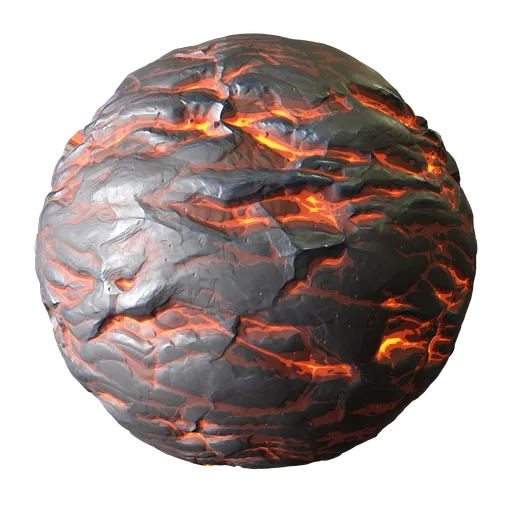 Stylized Lava Rock