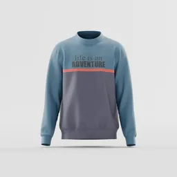 'Life is an Adventure' Color Sweatshirt