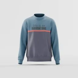'Life is an Adventure' Color Sweatshirt