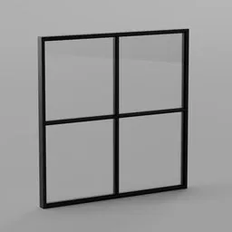 Procedural Window (Geometry Nodes)