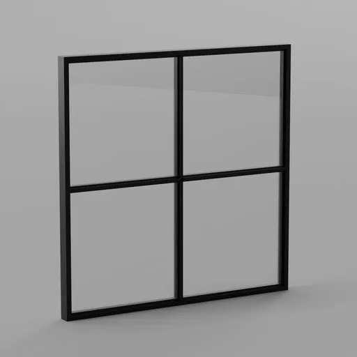 Procedural Window (Geometry Nodes)
