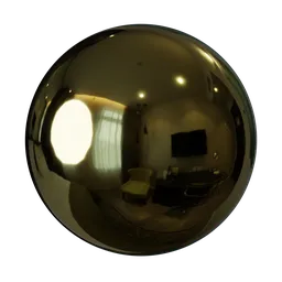 Polished light brass