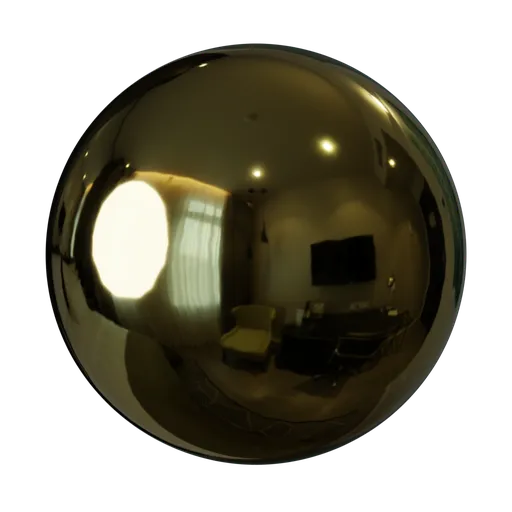 Polished light brass