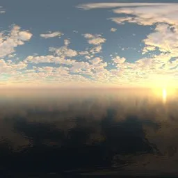 Sunset Cloudy Sky