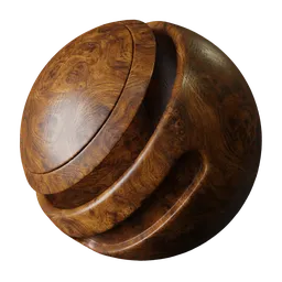 Rich Walnut Burl