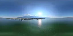 Highsky green lake sunshine