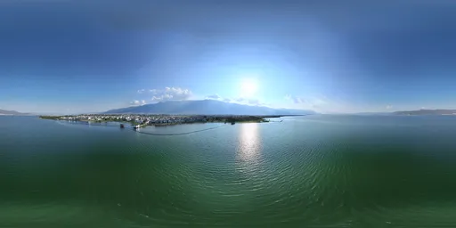 Highsky green lake sunshine