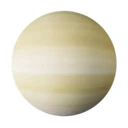 8K high-resolution seamless Saturn PBR texture for 3D modeling and rendering in Blender.