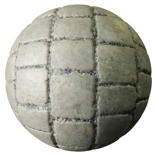 Cobble Paving Pale