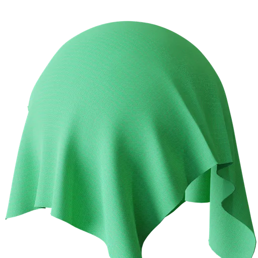 Mint Ribbed Fabric