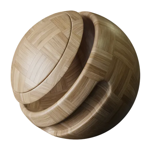 Woven Parquet Wood