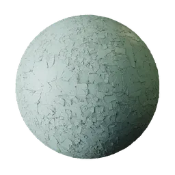 Cracked Speckled Blue Green Eggshell