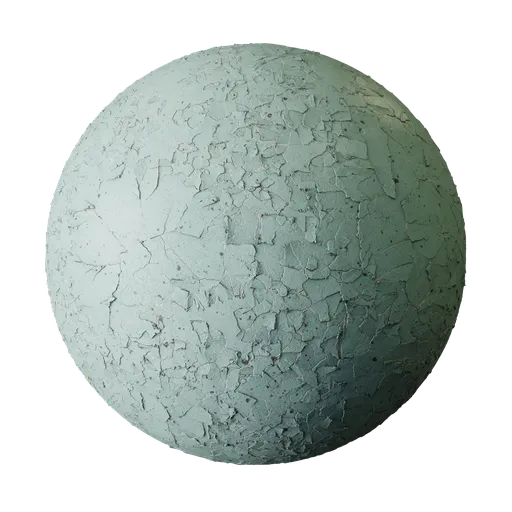 Cracked Speckled Blue Green Eggshell
