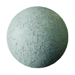 Cracked Speckled Blue Green Eggshell
