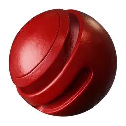 Metallic Red Caliper