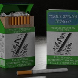 Cosmic Nebula Cigarette Full Box