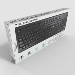Black Keyboard Box