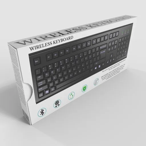 Black Keyboard Box
