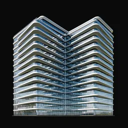 Parametric Glass Office Tower