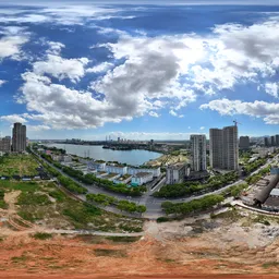 Highsky old building mud