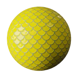 Yellow cell tiles