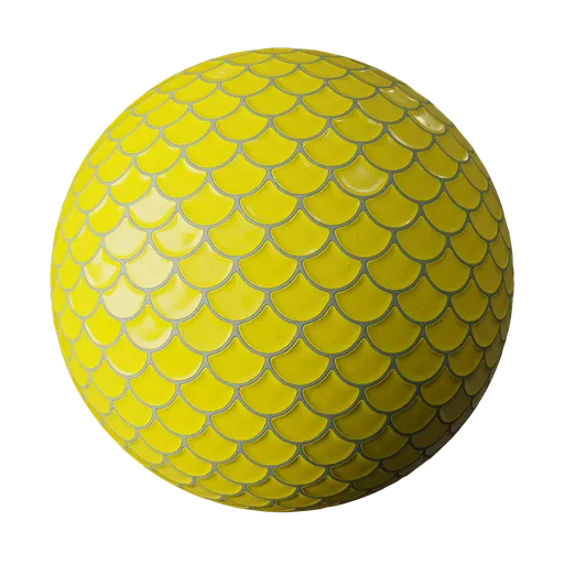 Yellow cell tiles