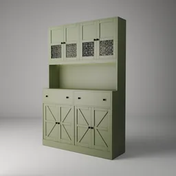 Kitchen Pantry with LED Light