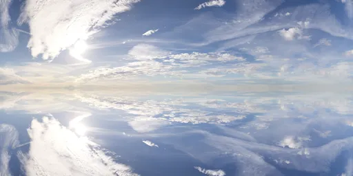 Infinite Real Sky - Sunny Cloudy Morning