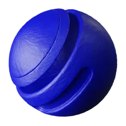 Blue Textured Plastic