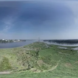 Riverbank HDR Panorama