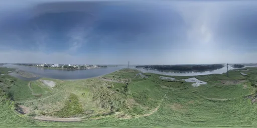 Riverbank HDR Panorama