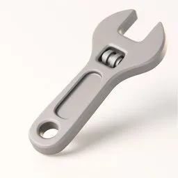 Stylized Wrench