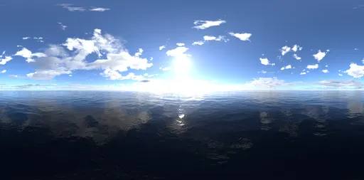 Morning cloud bluesky