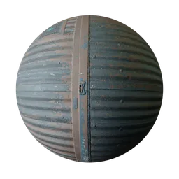 Old elevator door