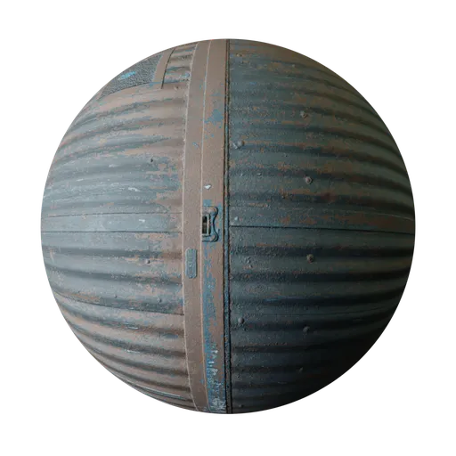 Old elevator door