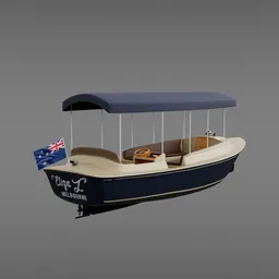 Duffy Cuddy Cabin  electric boat