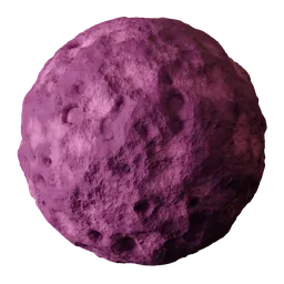 Alien Pink Asteroid