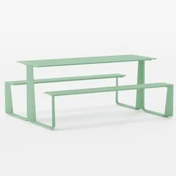Park picnic bench