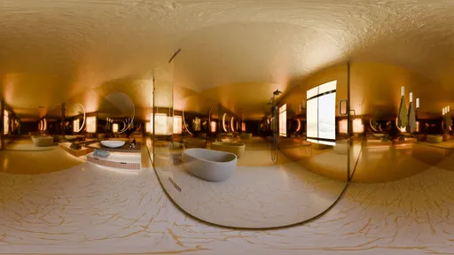 Golden Luxury Bathroom