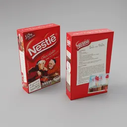 Chocolate Powder Box