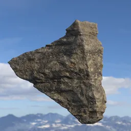 Rugged Sharp Rock 2
