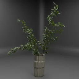 Olive Branch Vase