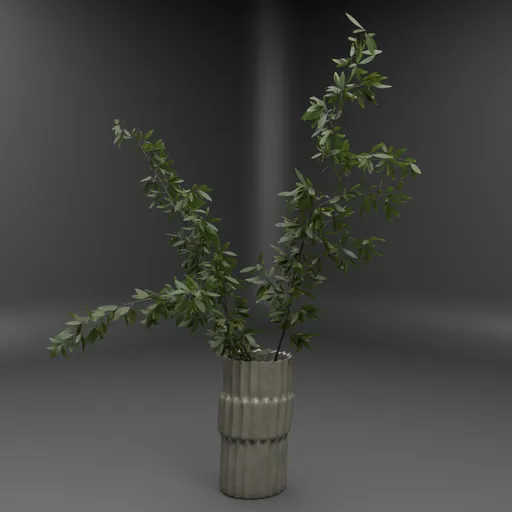 Olive Branch Vase