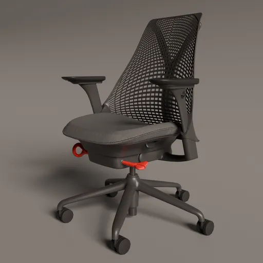 Gaming Chair HM Sayl Black - Red